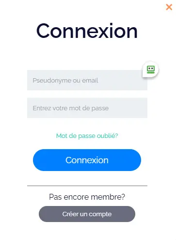 Connexion des membres du CASOO CASINO